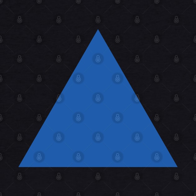 Blue triangle by AliciaZwart
